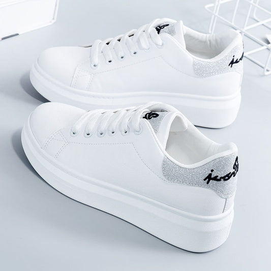 Fashion Little White  Student Flat-bottomed Female Casual Sneakers